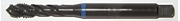 Immagine di Maschio TA1464, vaporizzato, specifico per acciai inossidabili, elica 40°, per fori ciechi, tolleranza 6H, rastremato