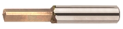 Immagine di Rompimaschi in metallo duro TA1390, rivestito TiN, a tre taglienti